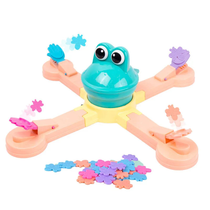 Party Games Multiplayer - Meja Edukasi Multipemain Katak Lapar Kura-Kura
