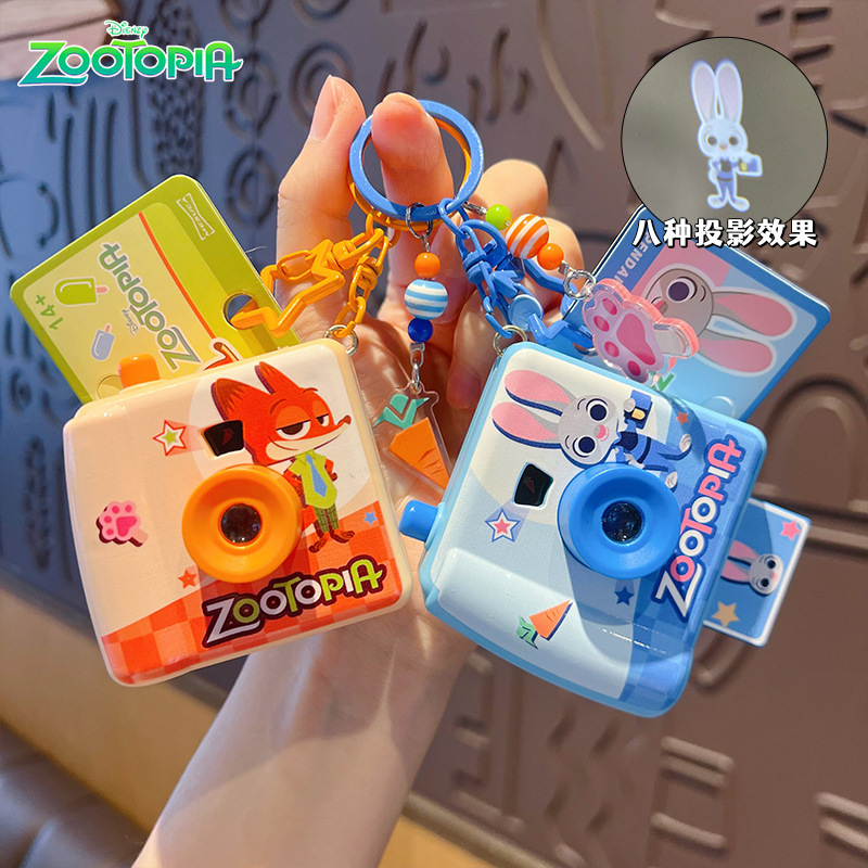 Party Games Children - Gantungan Kunci Kamera Polaroid Zootopia Asli