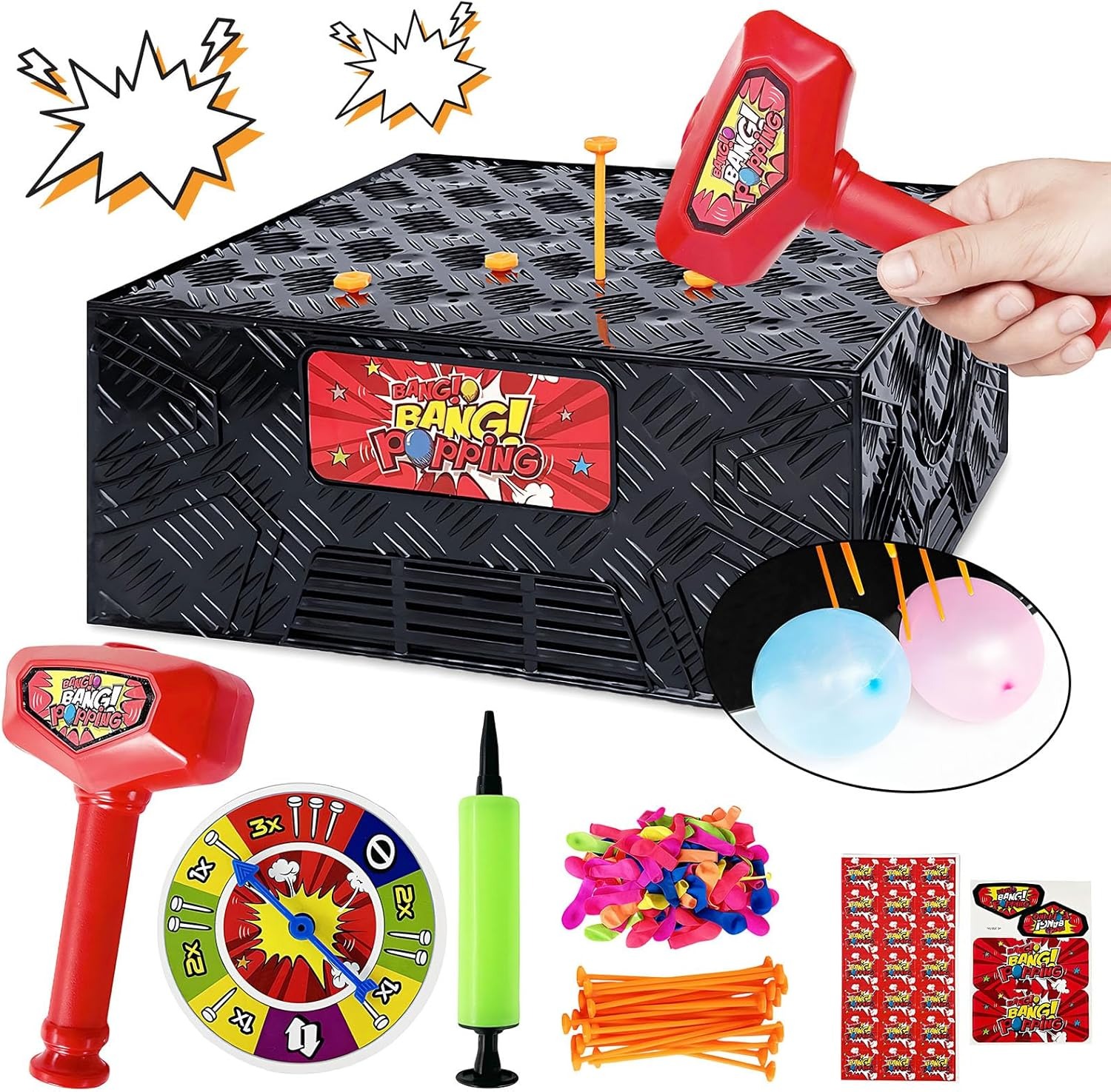 Party Games Multiplayer - Mainan lucu permainan papan ledakan balon