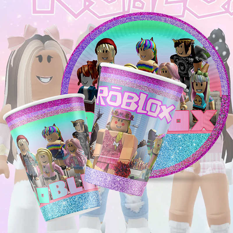 Party Games In Roblox - Perlengkapan Pesta Ulang Tahun Tema Pink