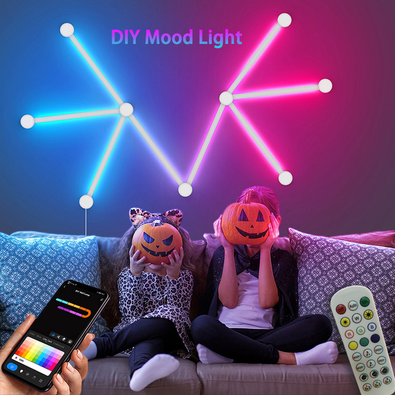 Party Games Switch - Lampu Dinding RGB Pintar, Lampu LED