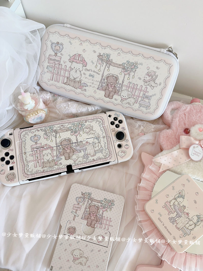 Party Games Console - Casing Pelindung Girls Dream Switch Tipe