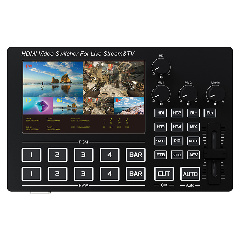 Party Games Switch - Mixer Video Streaming Langsung HDMI 4
