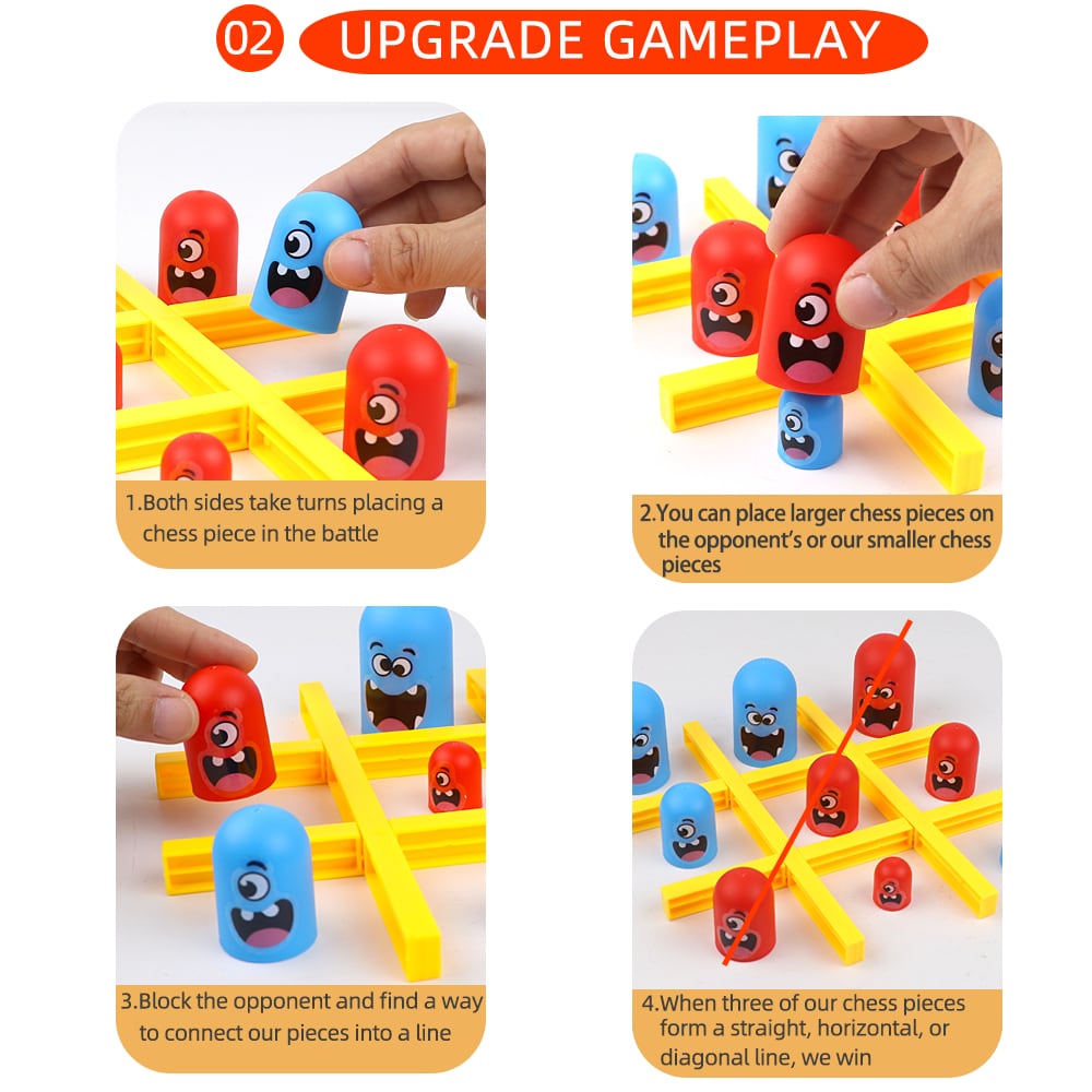 Permainan Papan Meja Lucu Tic  - Party Games Multiplayer ulasan dan harga