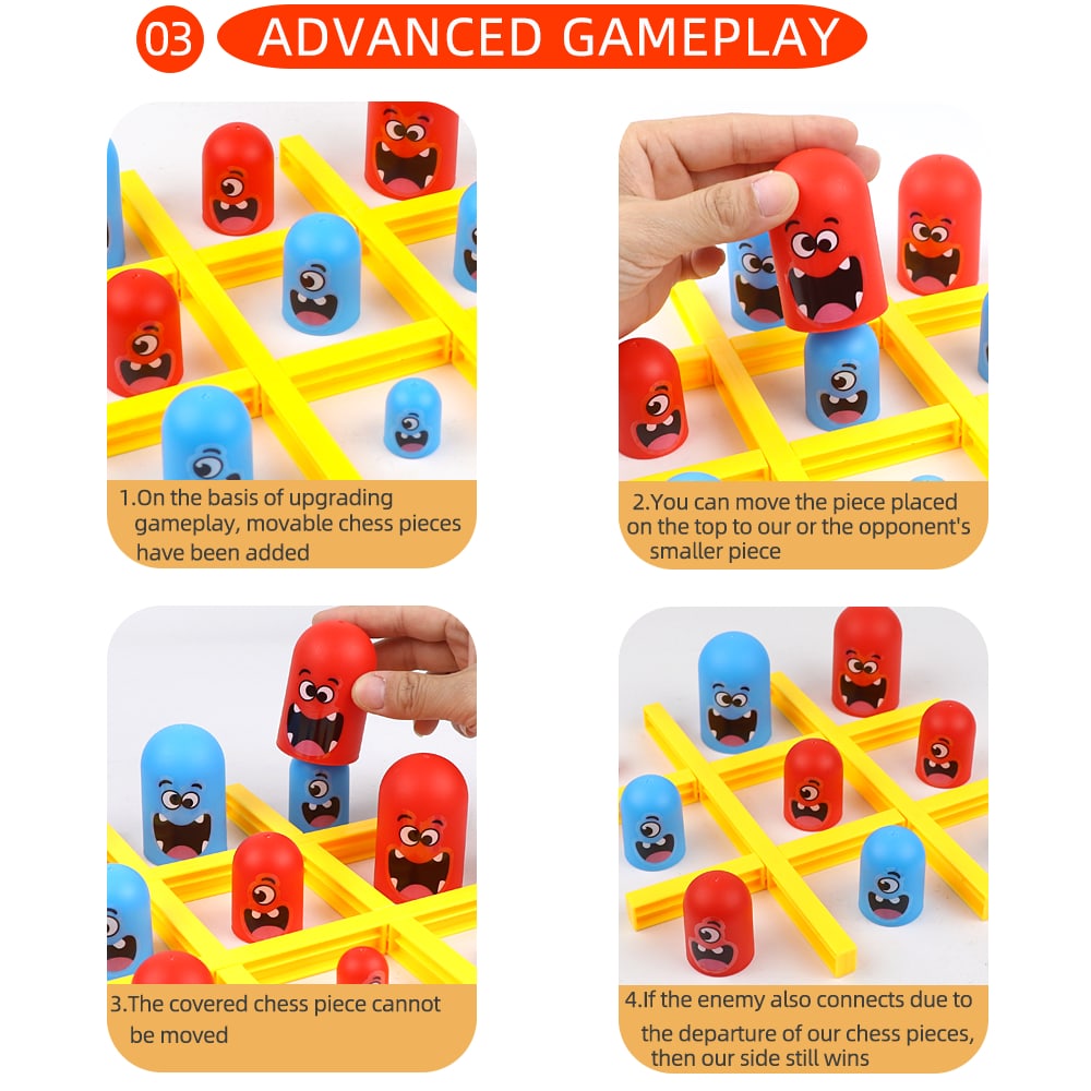 Permainan Papan Meja Lucu Tic  - Party Games Multiplayer ulasan dan harga