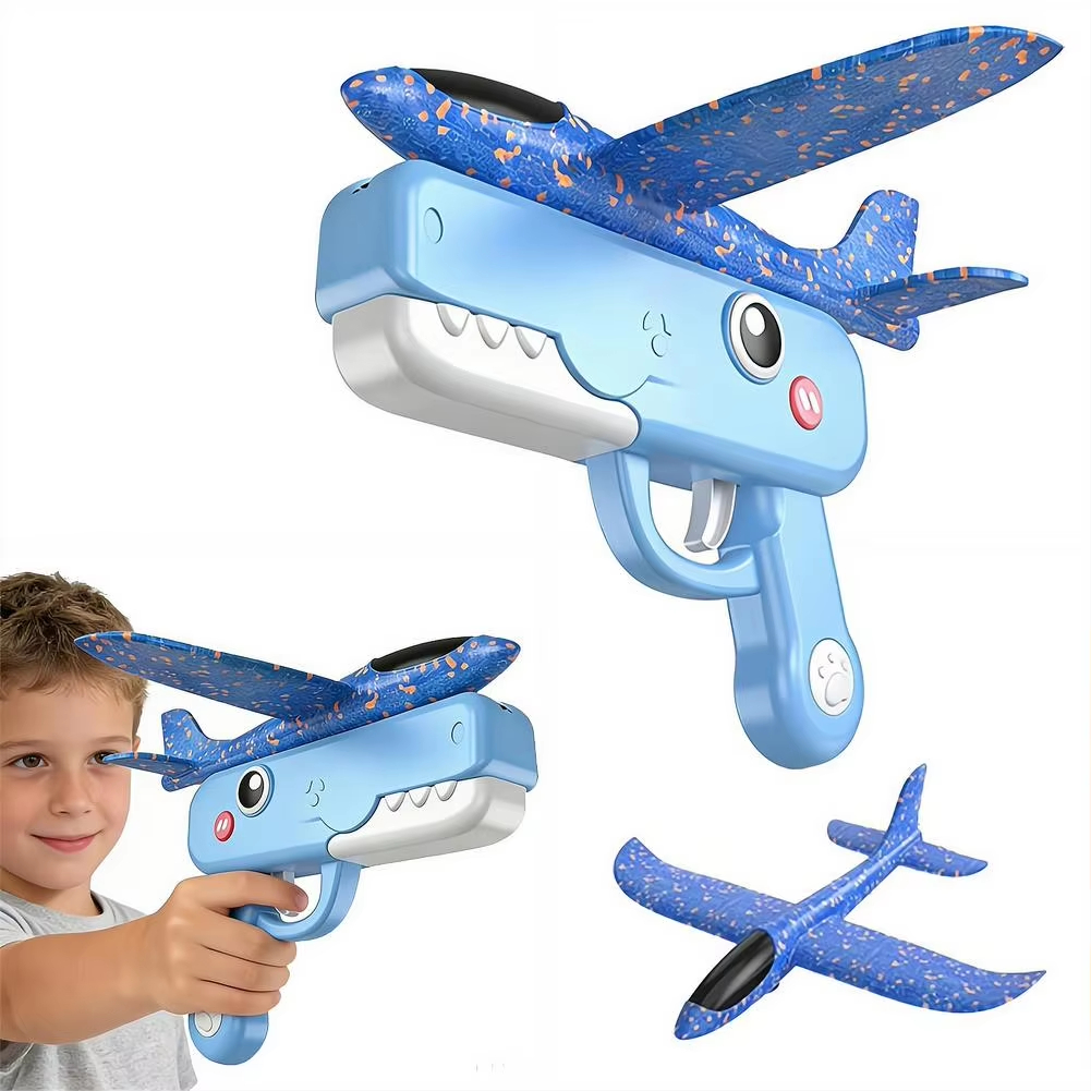 Set Pistol Peluncur Pesawat Ma - Party Games Easy Kids ulasan dan harga
