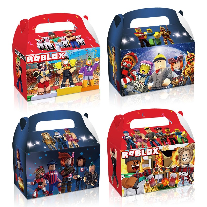 12 Buah/Set Kotak Hadiah Dekor - Party Games In Roblox ulasan dan harga