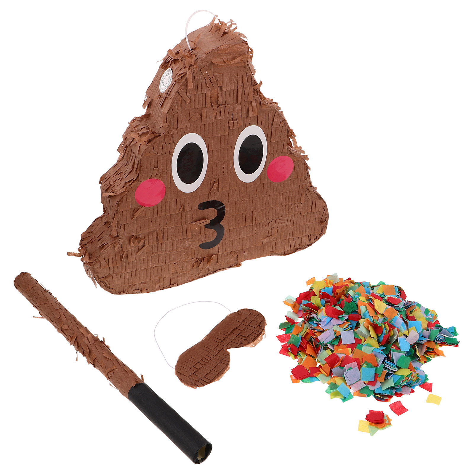 1 Set Pinyata Bertema Kotoran  - Party Games Easy Kids ulasan dan harga