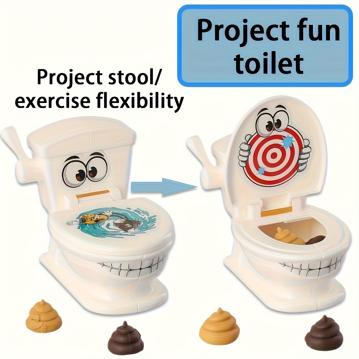 Mainan Toilet Mini Anti Stres, - Party Games Indoor ulasan dan harga