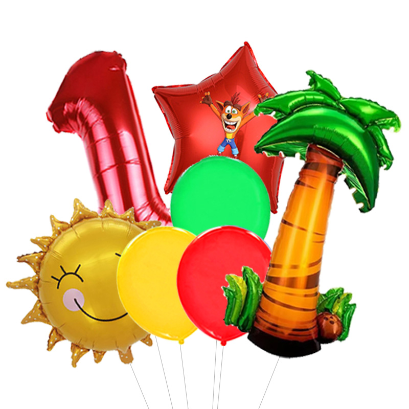 Balon Foil Aluminium Crash Ban - Party Games Console ulasan dan harga