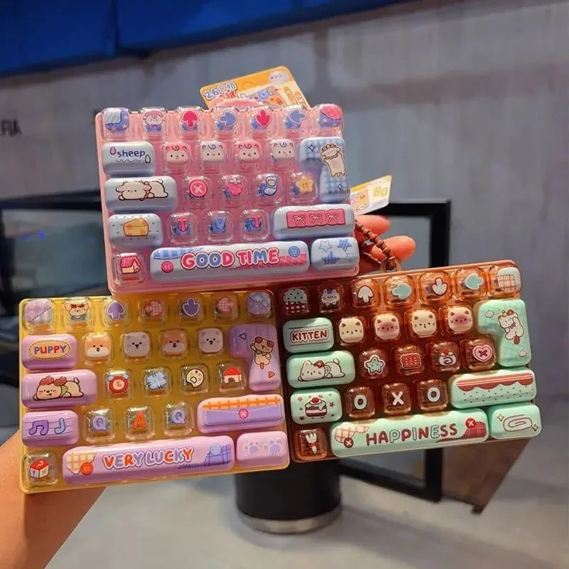 Tersedia /26Grid Keycap Clicke - Party Games Switch ulasan dan harga