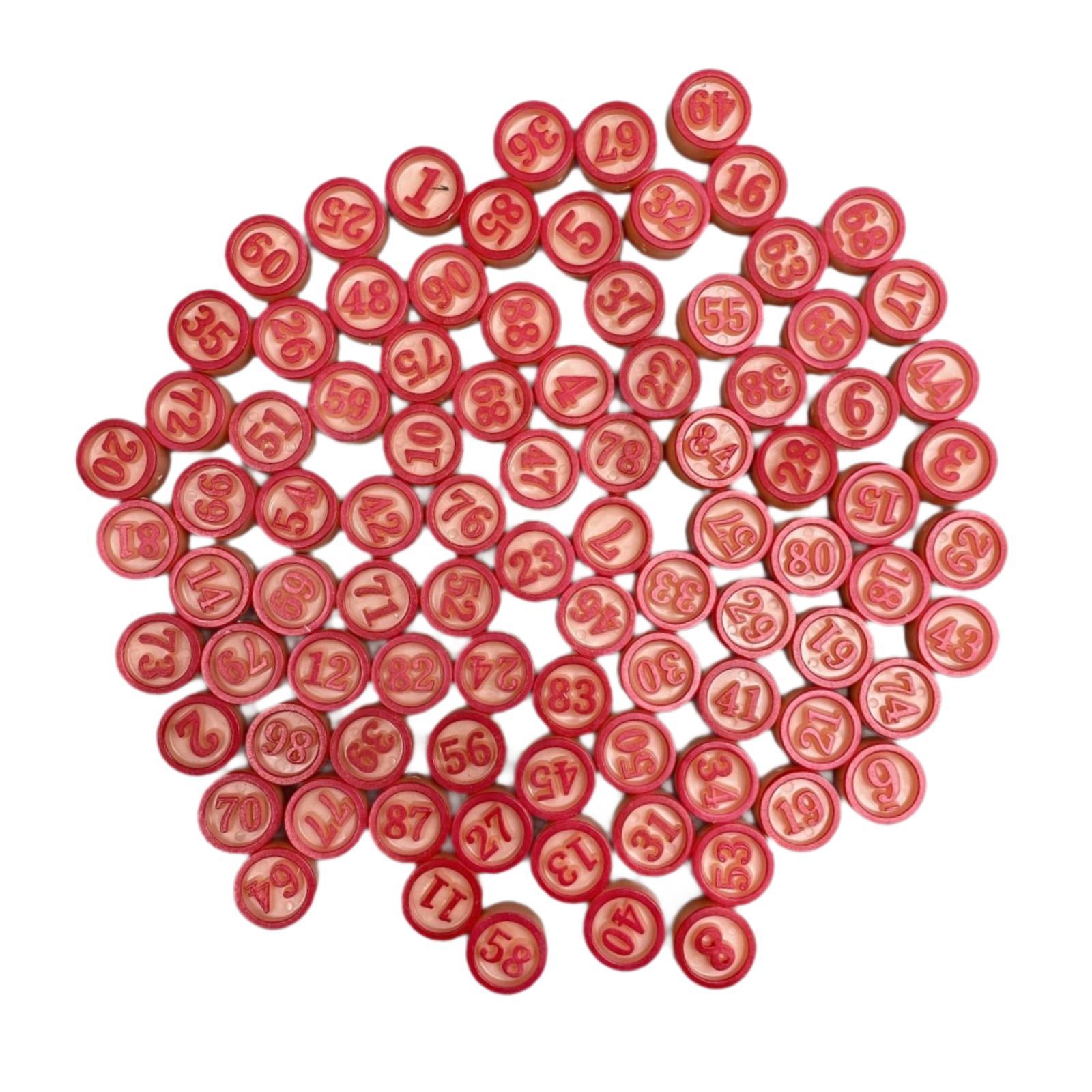 90x Chip Bingo untuk Anak-anak - Party Games Easy Kids ulasan dan harga