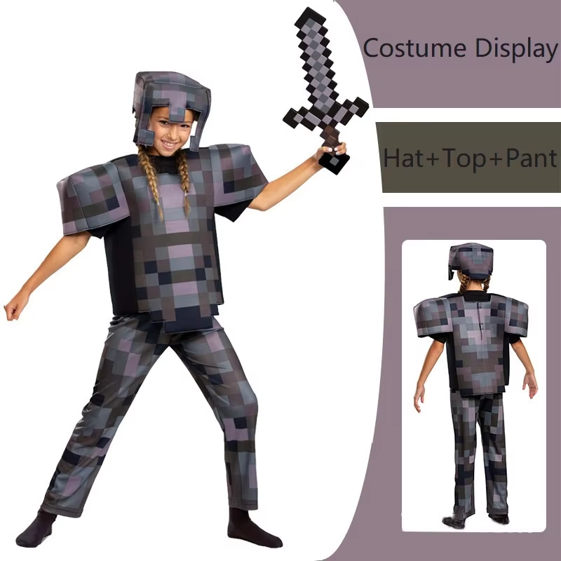 Kostum Cosplay Steve Karakter  - Party Games Children ulasan dan harga