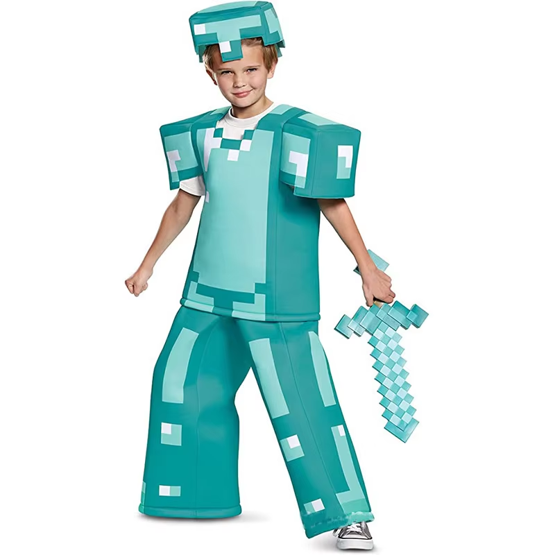 Kostum Cosplay Steve Karakter  - Party Games Children ulasan dan harga