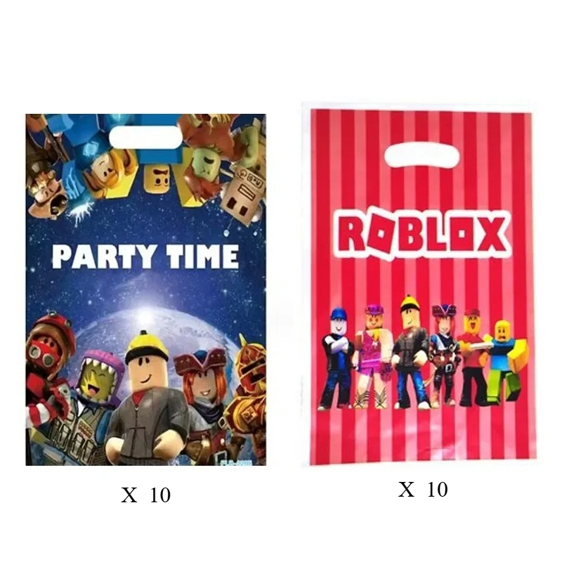 Tas Belanja Plastik Bertema Ka - Party Games In Roblox ulasan dan harga