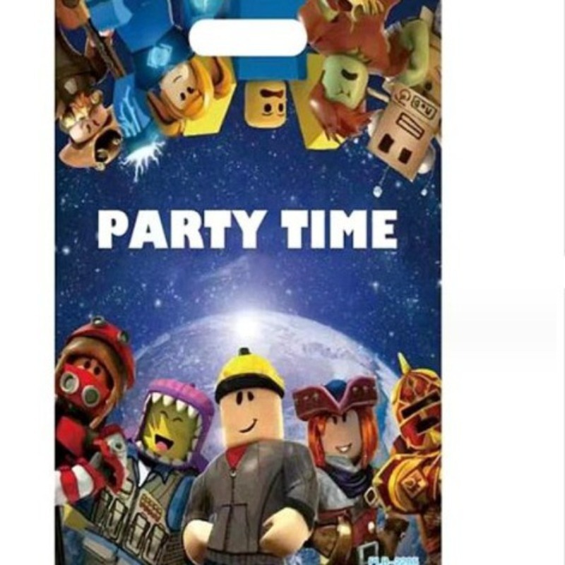 Tas Belanja Plastik Bertema Ka - Party Games In Roblox ulasan dan harga